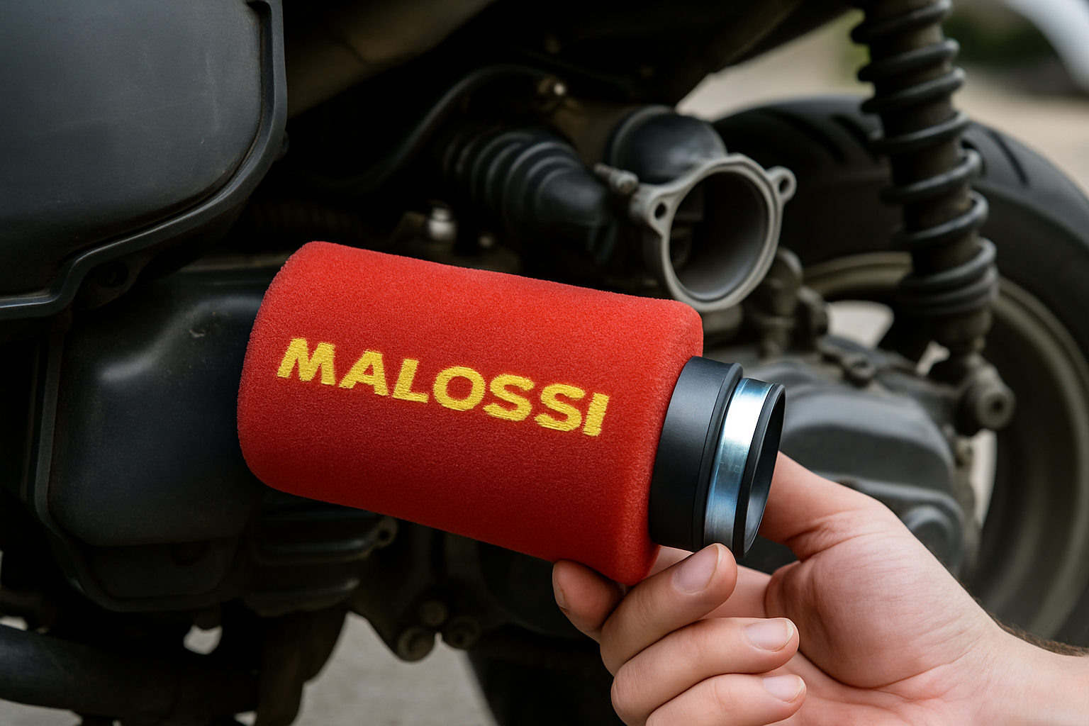 Meer power met een Malossi filter?